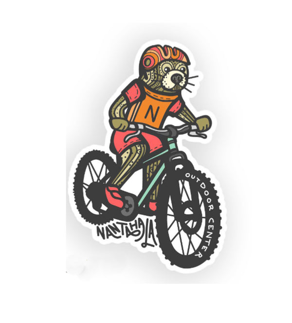 NOC Sticker Otter Mountain Bike