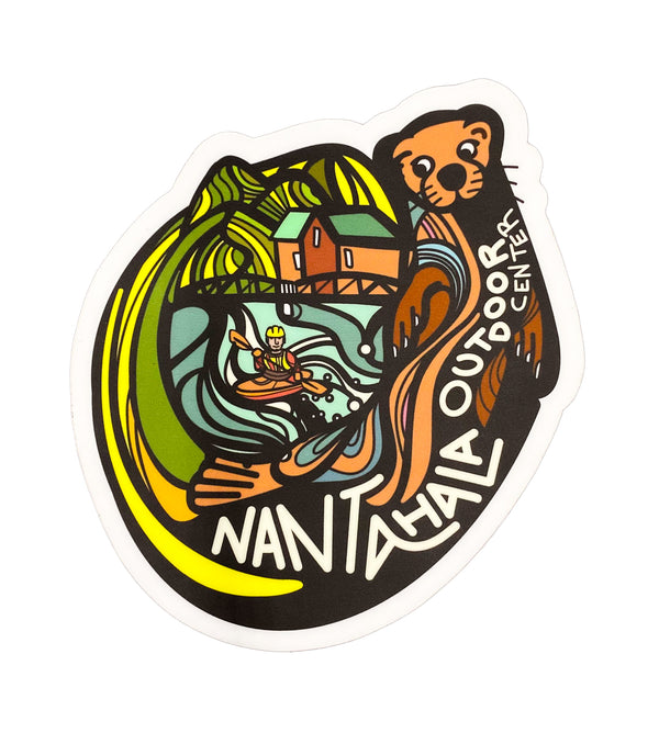 NOC Sticker Otter Circle