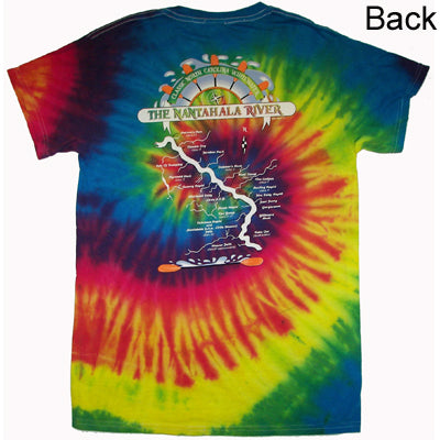 NOC Kids Tie-Dye Splash Map Shirt