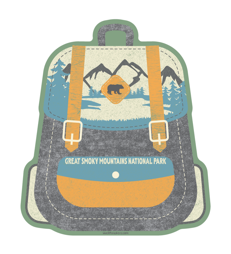 NOC Lakeshirts Stickers, Carryall Backpack