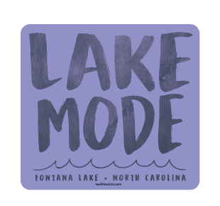 NOC Lakeshirts Stickers, Lake Mode