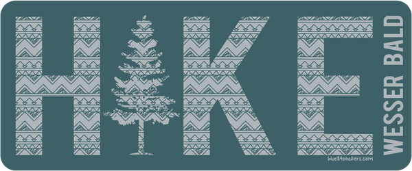 NOC Lakeshirts Stickers, U R Loved Hike/Pine Tree Soft