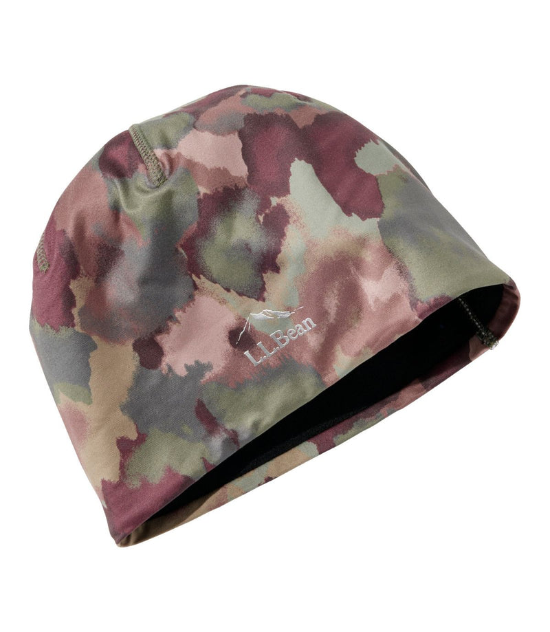 L.L. Bean Adults Bean Performance Beanie Mauve Taupe Blurred Camo