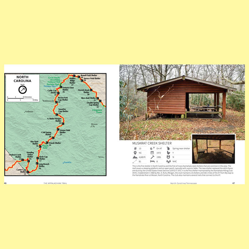 Appalachian Trail: Backcountry Shelters, Lean-Tos , and Huts