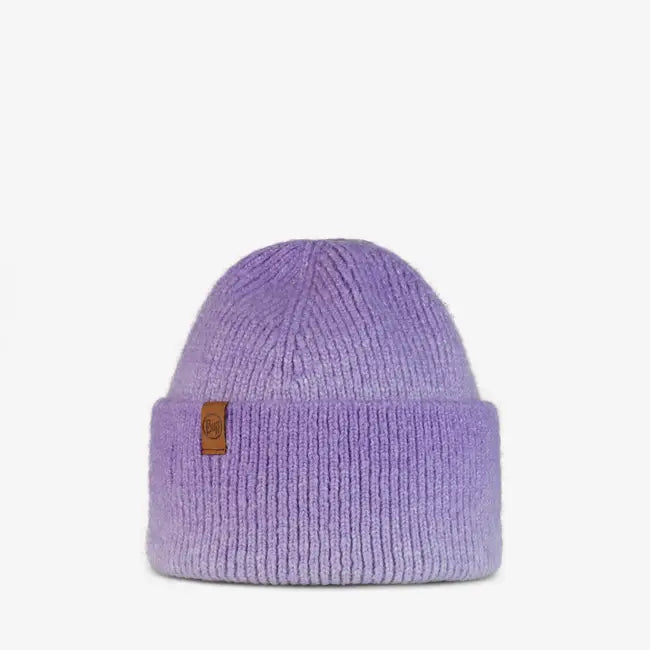 Buff Knitted Beanie Marin Lavender