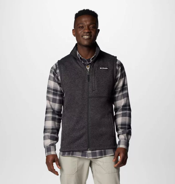 Columbia Men's Sweater Weather™ Vest II Black Heather Front