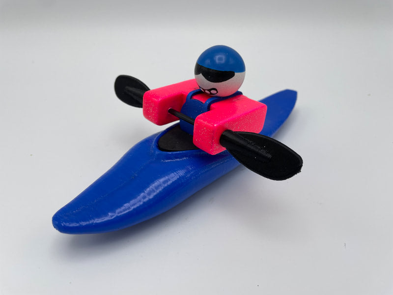 Foamie Boater - Plastic Mini Kayaks