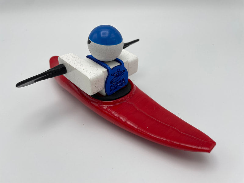 Foamie Boater - Plastic Mini Kayaks