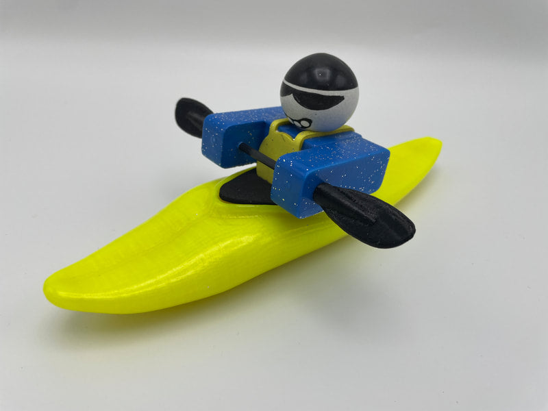 Foamie Boater - Plastic Mini Kayaks