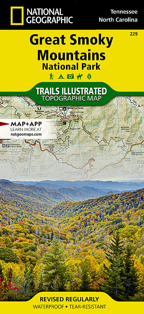 Great Smoky Mountains National Park Map 229