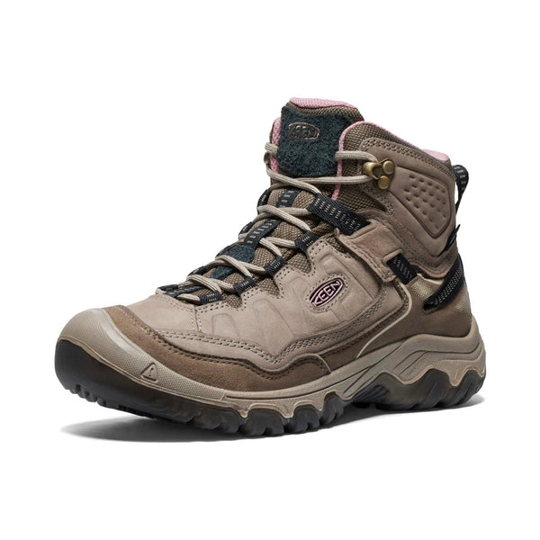 Keen Women's Targhee IV Waterproof Hiking Boot Brindle Nostalgia