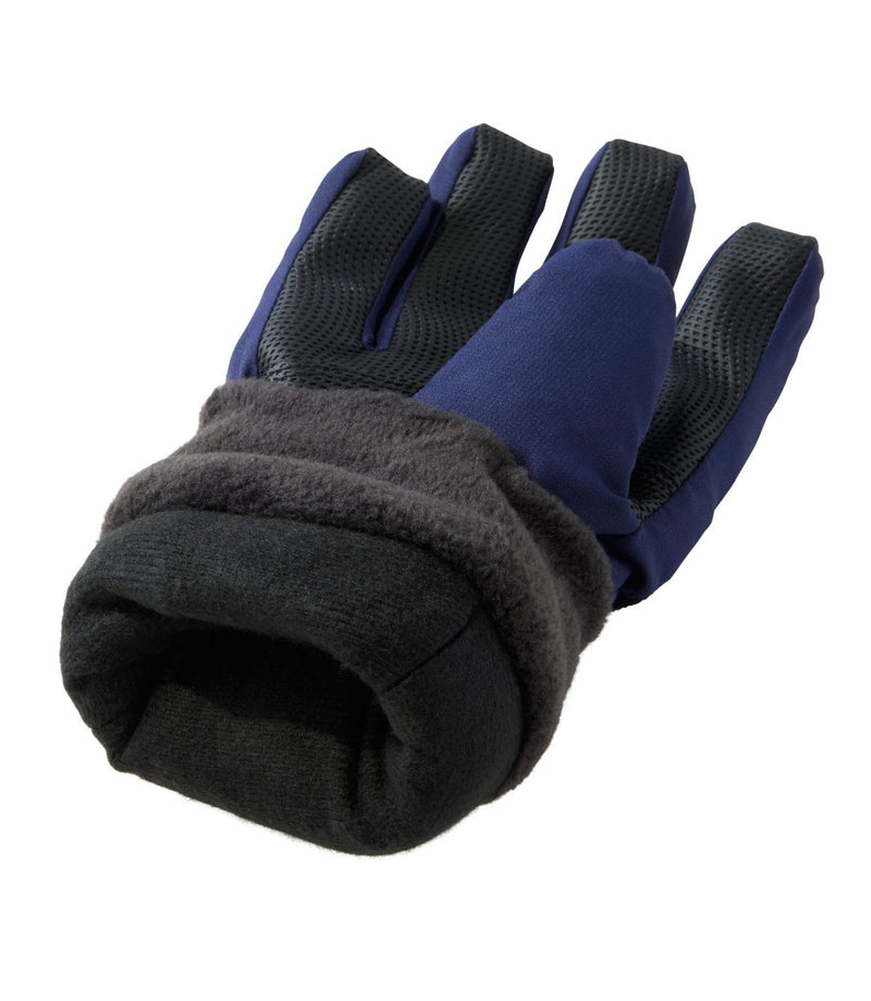 L.L. Bean Kids' Cold Buster Waterproof Gloves Deepest Blue Interior