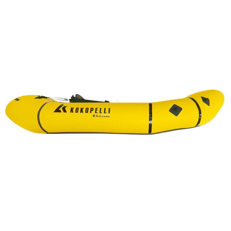 Nirvana Ultralite Self-Bailing Packraft with TiZip - Package w/ Thigh Straps