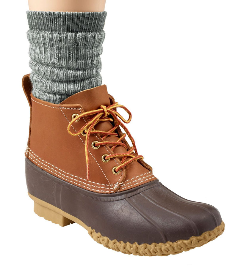 L.L. Bean Boot Socks Dark Hunter With Boots