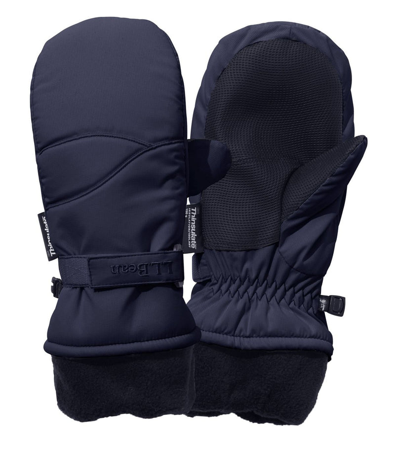 L.L. Bean Kid's Cold Buster Waterproof Mittens Deepest Blue