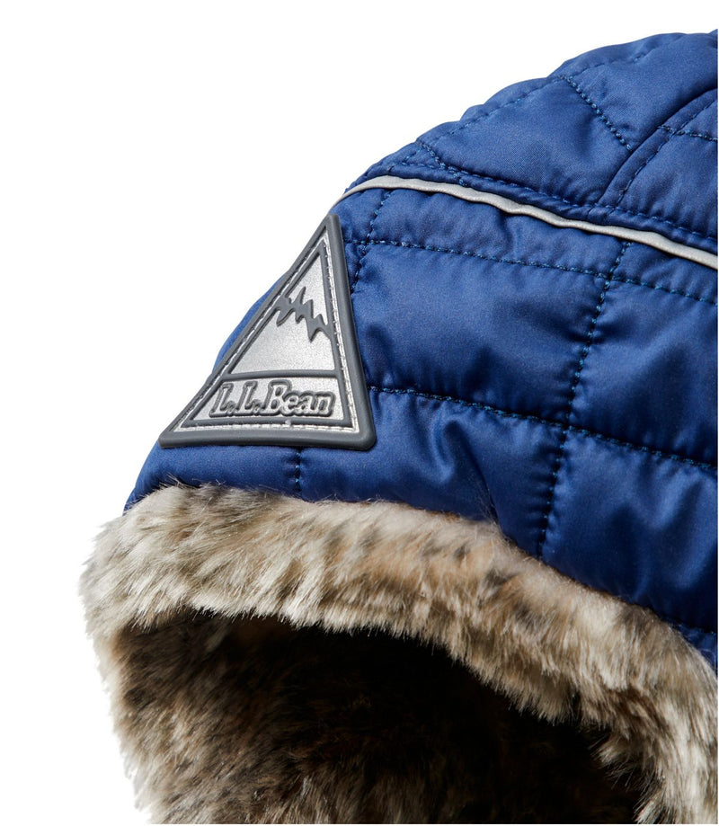 L.L. Bean Kid's Ultrawarm Trapper Hat Night Logo