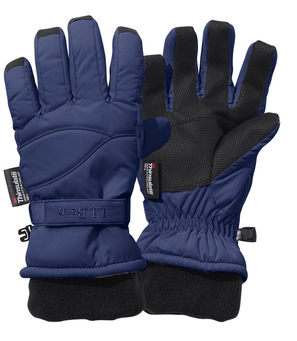 L.L. Bean Kids Cold Buster Waterproof Glove Deepest Blue