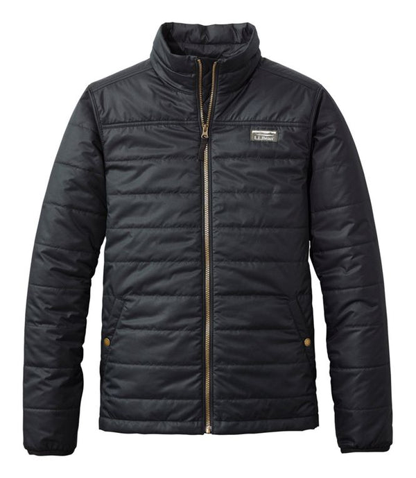 L.L. Bean Men's Mountain Classic Puffer Jacket Black