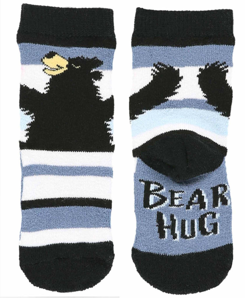 Lazyone Bear Hug Blue Infant Sock