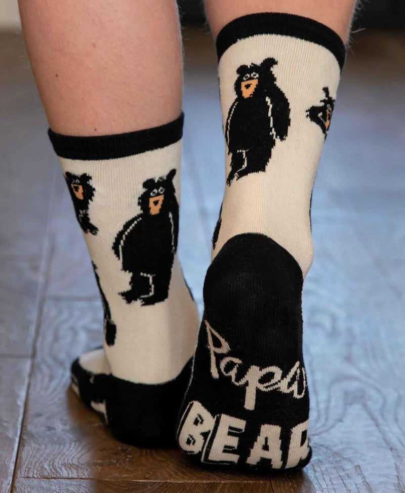 Lazyone Papa Bear Sock Heel