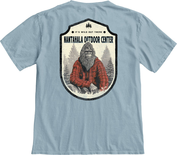 NOC Red Plaid Sasquatch S/S Tee