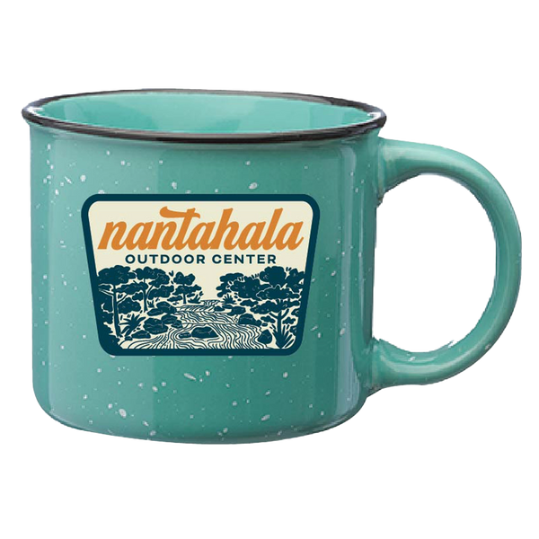 NOC By The River Campfire Mug Minty Green