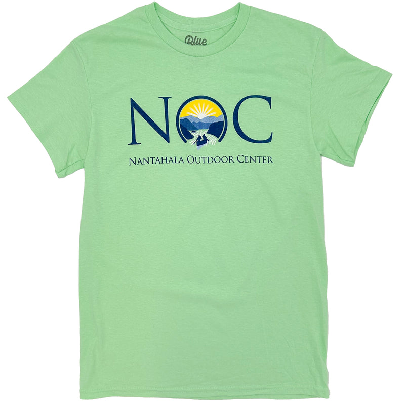 NOC Classic Logo Short Sleeve Mill Dyed Tee Mint