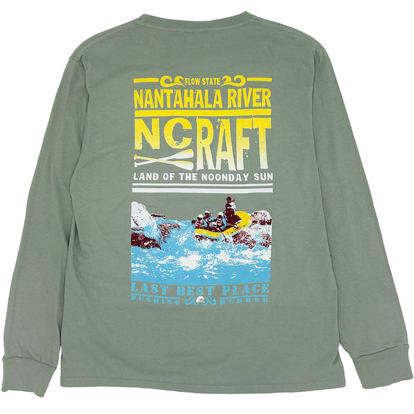 NOC Dawn Patrol Long Sleeve Pale Jade Back