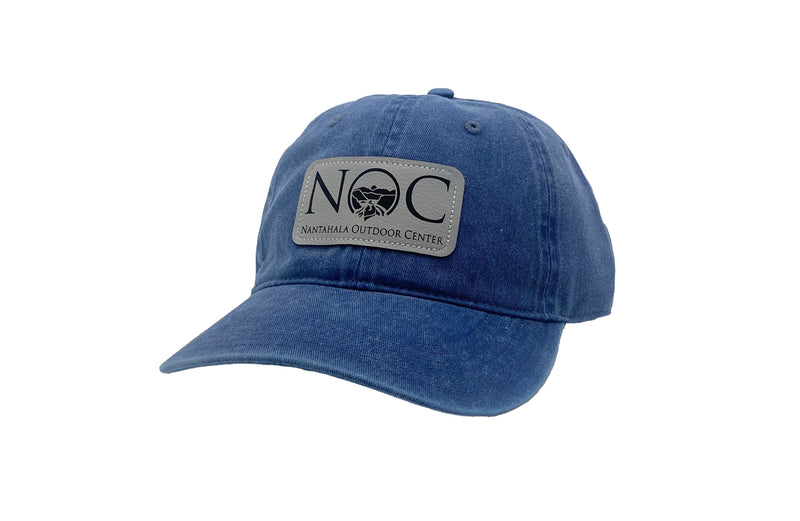 NOC Faux Leather Patch Hat