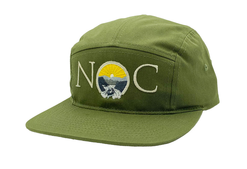 NOC Logo Direct Embroidery 5 Panel Hat