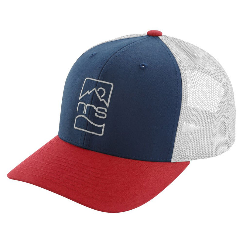 NRS Icon Hat Navy Red White