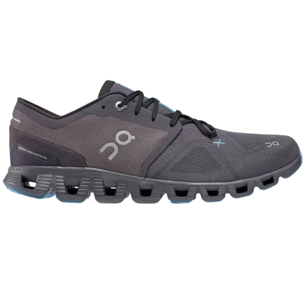 ON Men's Cloud X 3 Running Shoes Eclipse Magnet