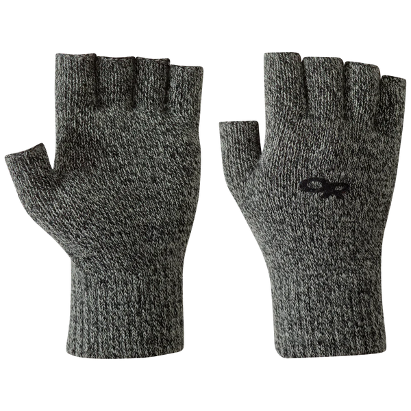 Outdoor Research Fairbanks Fingerless Gloves Charcoal