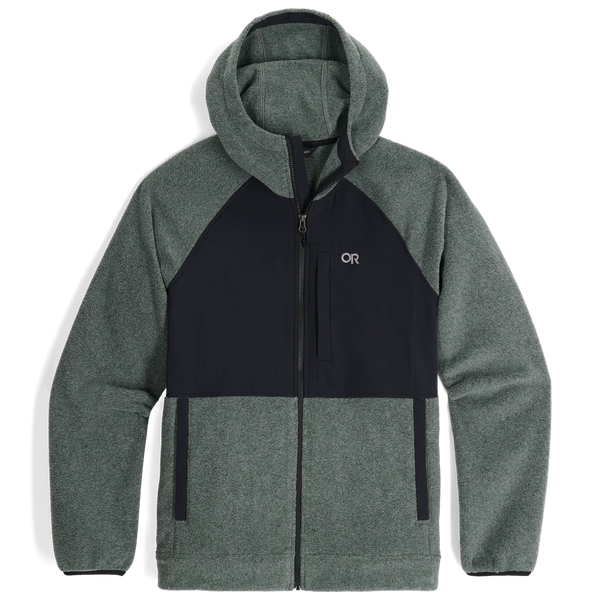 Outdoor Research Men's Polartex 200 Hoodie Light Pewter Heather