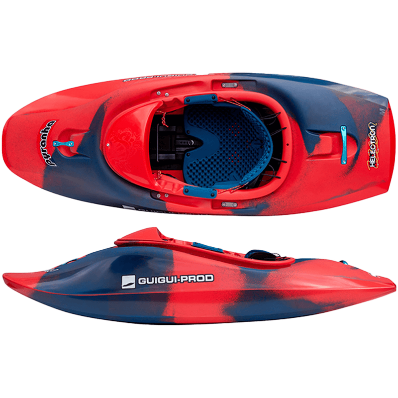 Pyranha Helectron Whitewater Kayak Rosella Red