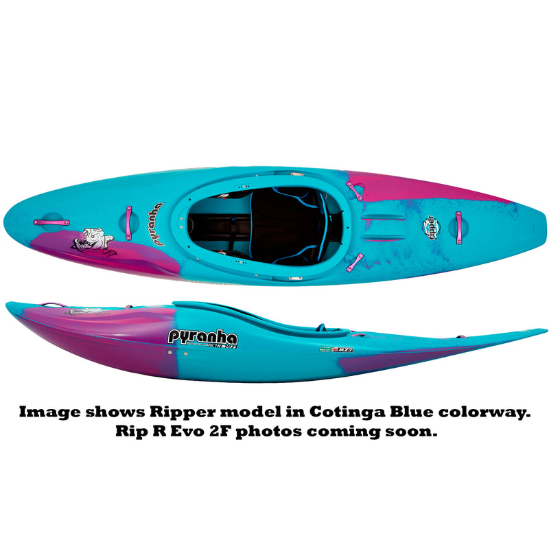 Pyranha RipR Evo 2F Cotinga Blue Slalom Kayak