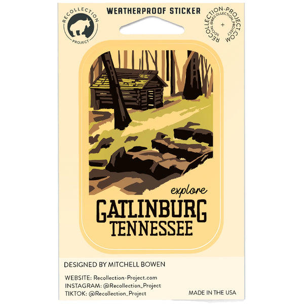 Recollection Project Gatlinburg Tennessee Sticker