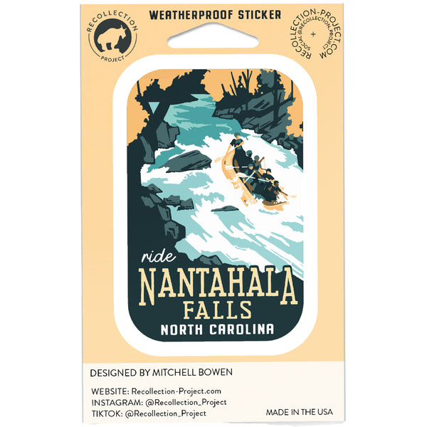 Recollection Project Nantahala Falls Sticker