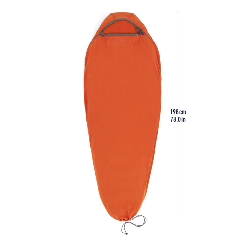 Sea to Summit Reactor Fleece Sleeping Bag Liner Standard Picante Red