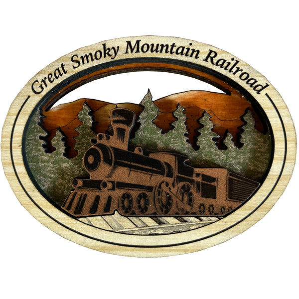 TIm Weberding Great Smoky Mountain Railroad Magnet