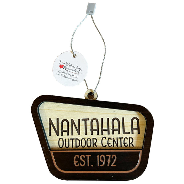 Tim Weberding Nantahala Outdoor Center Parks Sign Ornament