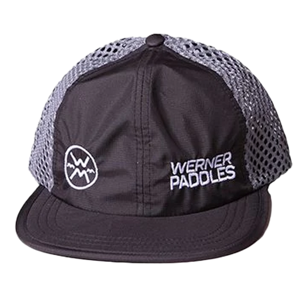 Werner Sport Mesh Hat lack Grey With Snap Back