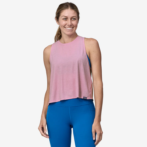 Women's Cap Cool Trail Cropped Tank