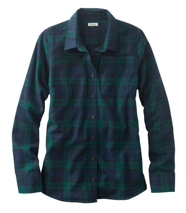 L.L. Bean Women's Scotch Plaid Shirt, Relaxed