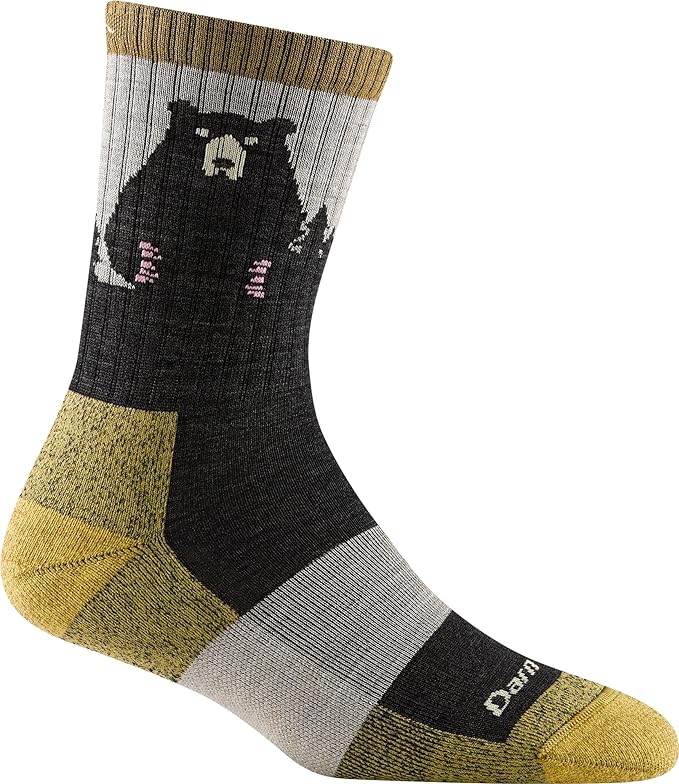 Women's Bear Town Micro Crew Lightweight Hiking Sock