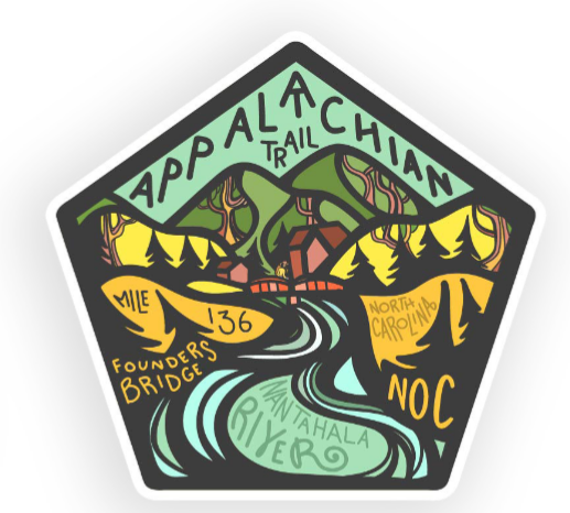 NOC Sticker Appalachian Trail