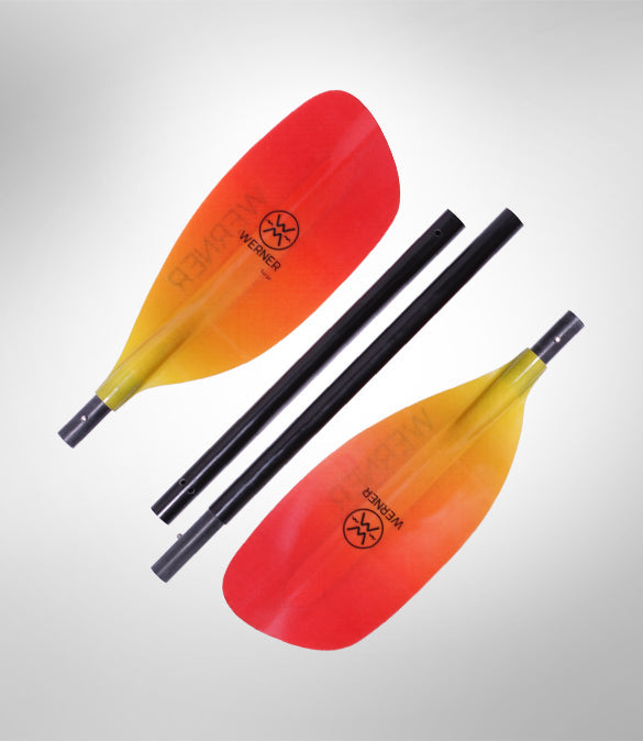 Werner Surge 4 Piece Straight Shaft Kayak Paddle