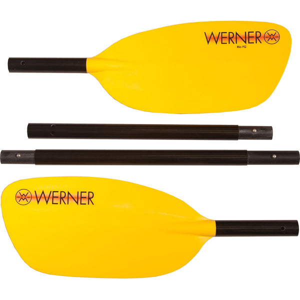 Werner Rio 4 Piece Straight Shaft Kayak Paddle